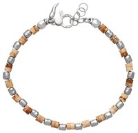 Bracciale Giovanni Raspini Uomo Tango in Argento Pietre dure 11364L - 11364L